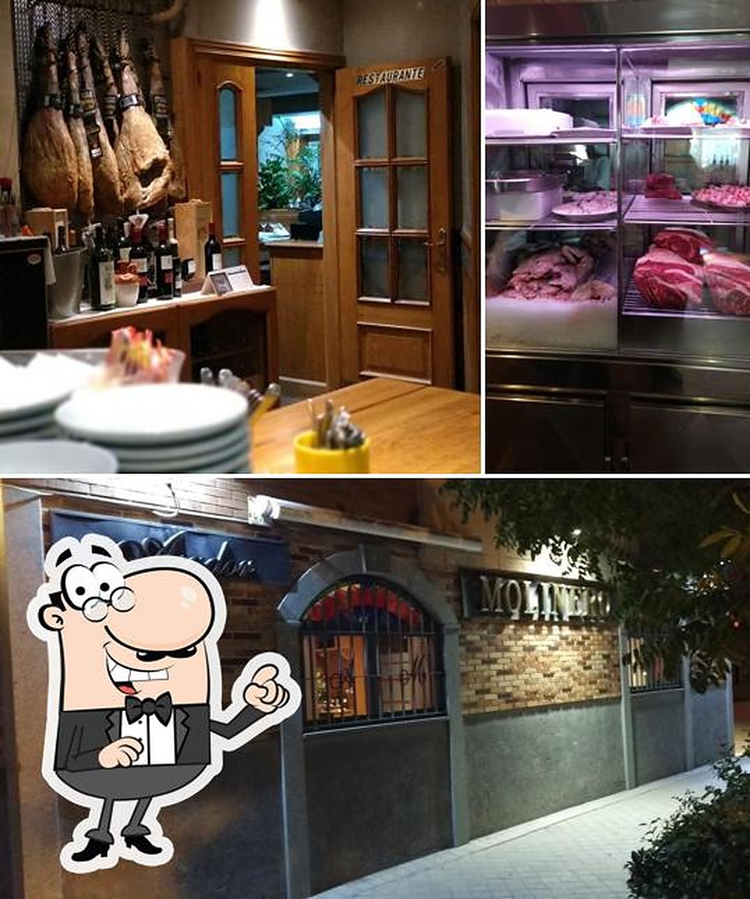Puerta de Asador Molinero en Avenida de Europa, Pozuelo.